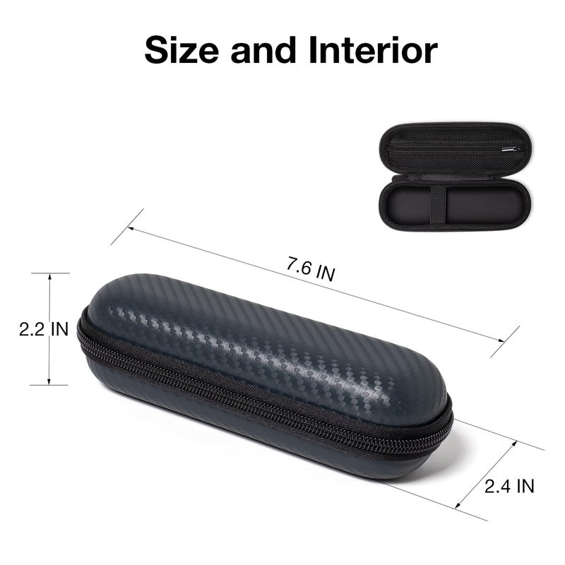 Nincha Compact Travel Trimmer Case for Philips Hybrid Electric Trimmer and Shaver, Face + Body Groomer QP2724/90, QP2834/70, QP1924/70, QP6531/70, QP4631/90, Hard Carrying Case, Gray - Image 2